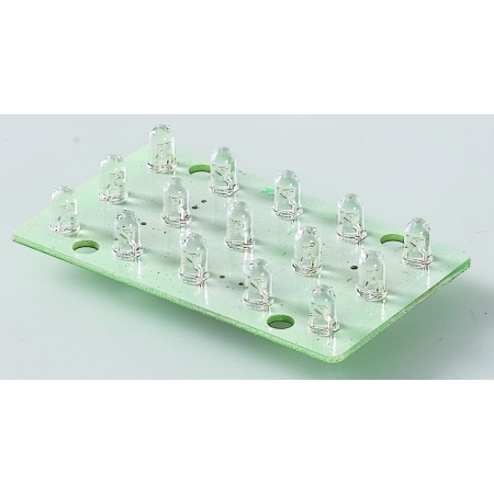 Moduł 15xled ciepły Gu5,3  2W