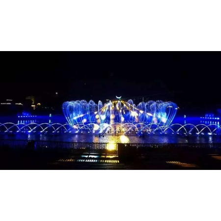 Pierścień ring LED do fontann posadzkowych  PHJ-FL280 24 / 35 Watt, dowolny kolor + RGB