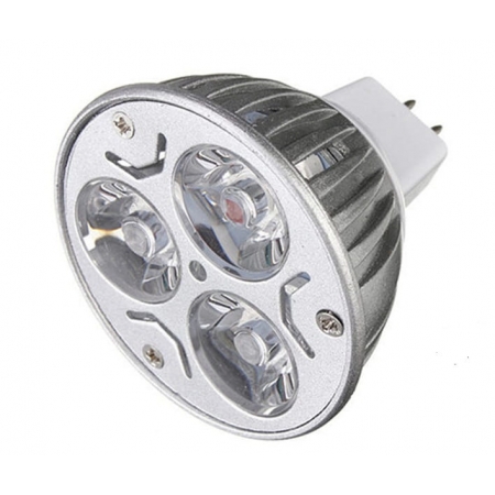 Żarówka Power LED MR16 3 Watt niebieski