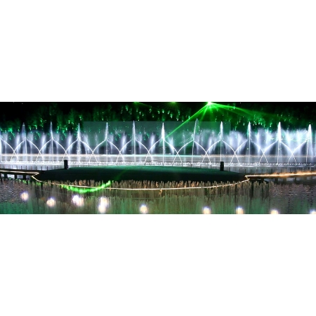 Pierścień ring LED do fontanny  PXYH230GMKH 6 / 9 / 12 / 18 / 27 Watt, dowolny kolor + RGB  IP68 stal nierdz.