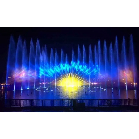 Pierścień ring LED do fontann posadzkowych  PHJ-FL280 24 / 35 Watt, dowolny kolor + RGB