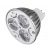 Żarówka Power LED MR16 3 Watt ZIELONY